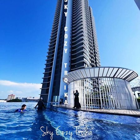 Sky Cozy Troika Residence, 1 Bedroom 4-6 Pax, 2 Bedrooms 6-8 Pax, Pool Vew, Sky & City View, Free Parking, Pool, Unlimited Wifi & Netflix Κότα Μπάρου Εξωτερικό φωτογραφία