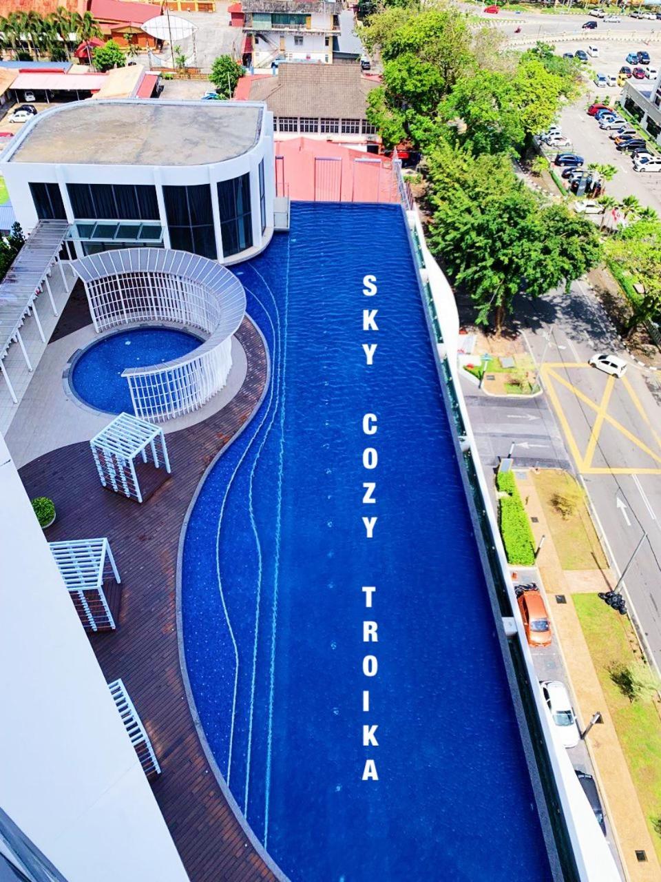 Sky Cozy Troika Residence, 1 Bedroom 4-6 Pax, 2 Bedrooms 6-8 Pax, Pool Vew, Sky & City View, Free Parking, Pool, Unlimited Wifi & Netflix Κότα Μπάρου Εξωτερικό φωτογραφία